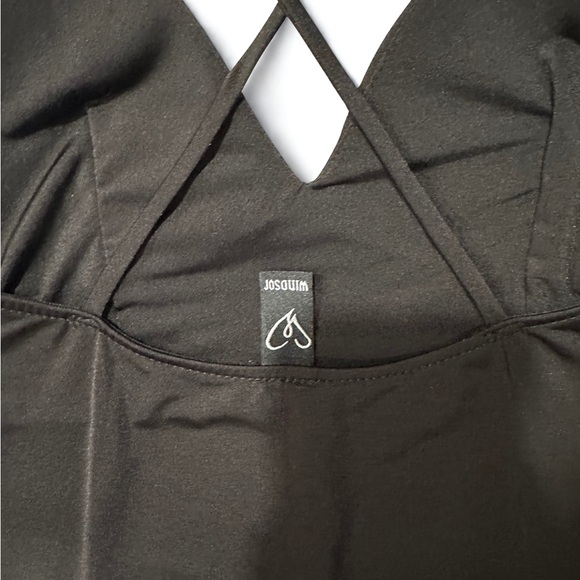 Windsor Black Midi Dress Little Black Dress - Picture 5 of 6